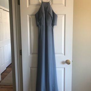 Birdy Grey Jules gown dusty blue